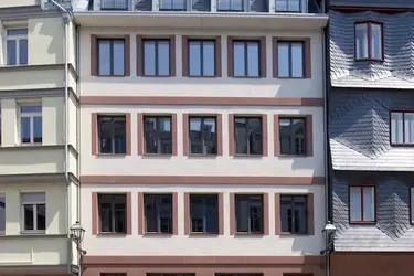 Neubauwohnungen in Frankfurt mit Dämmputz ausgestattet