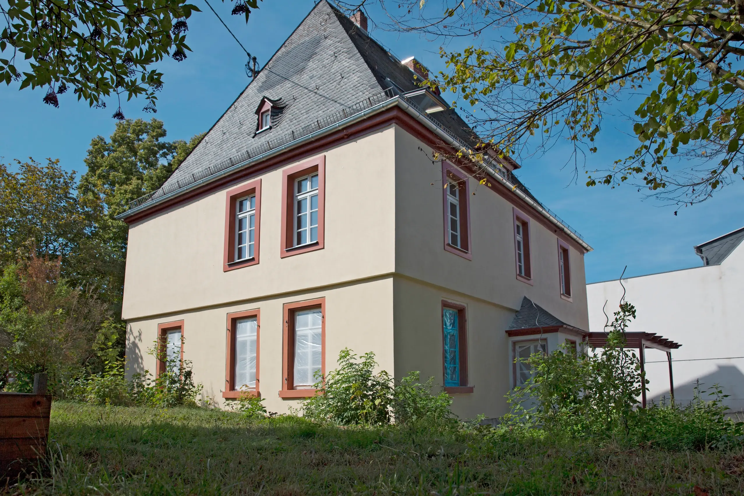 Dämmputz außen Pfarrhaus