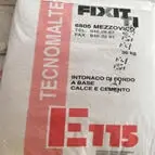Collage dei sacchi di Fixit-Ti SA Tecnomalte E115