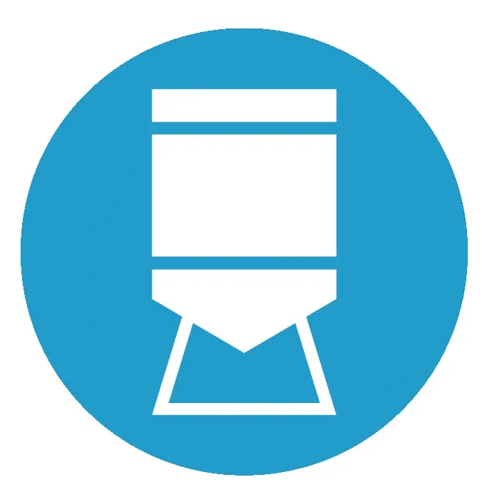 Silo Icon, die passende Maschinentechnik entdecken