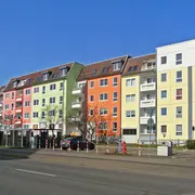 Farbauffrischung mit HASIT Anstrichen - die Anlage in Nordhausen wirkt wie neu.