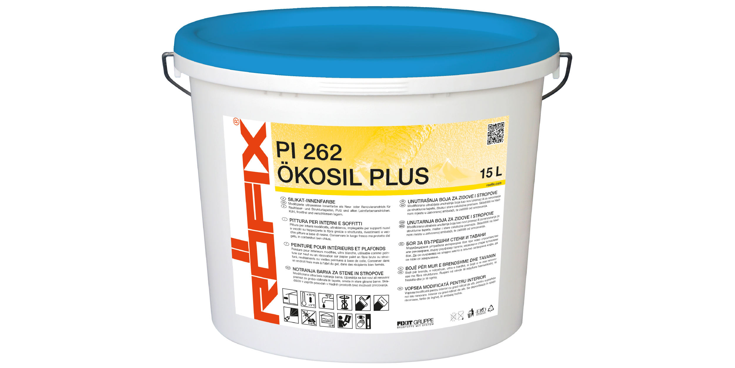 ROFIX PI 262 ÖKOSIL PLUS - 5L - bianco