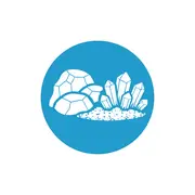 Icon für rein mineralische Fassadendämmung mit 99 % mineralischen Bestandteilen