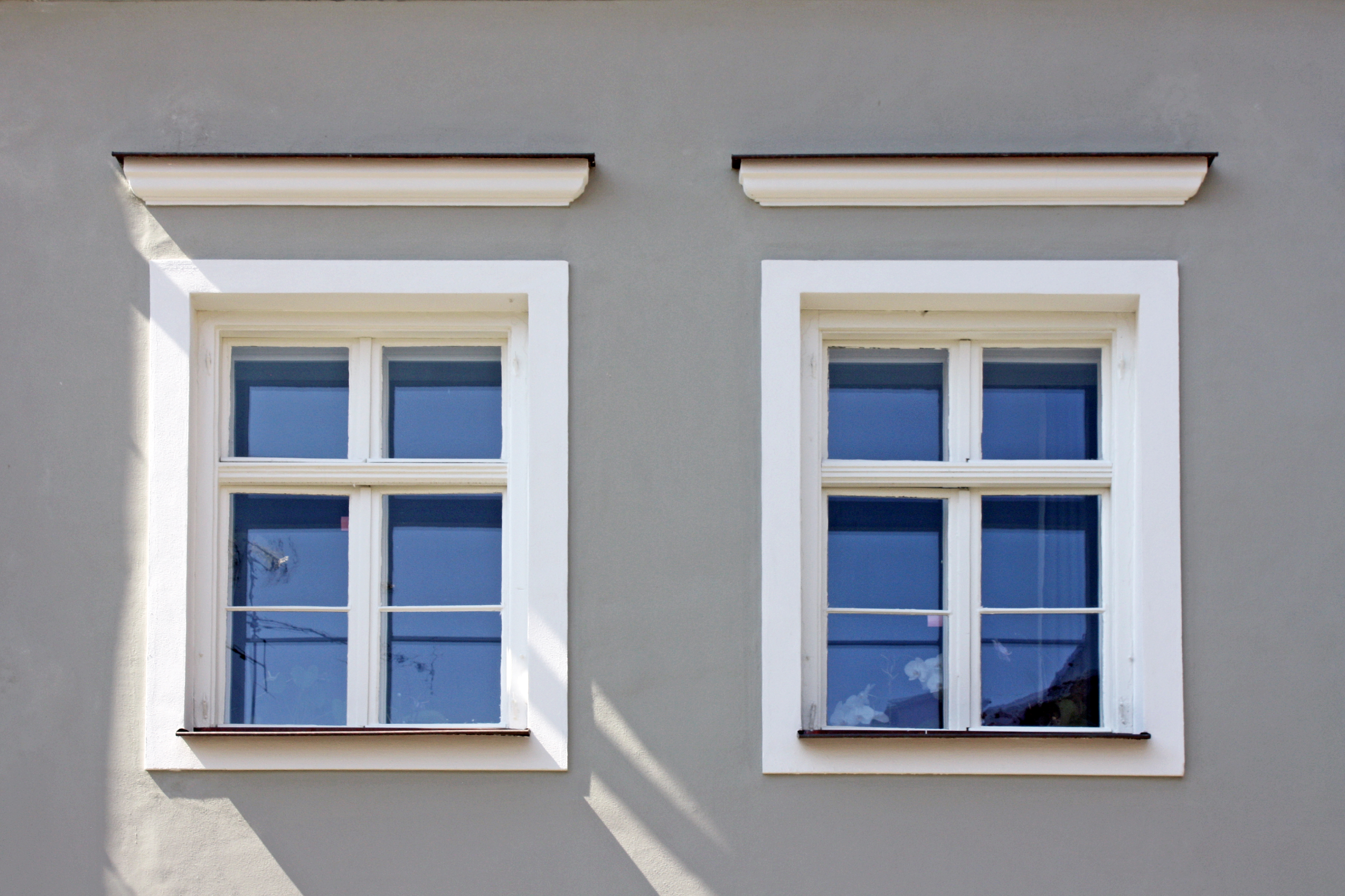 Außenansichtvon zwei Fenstern