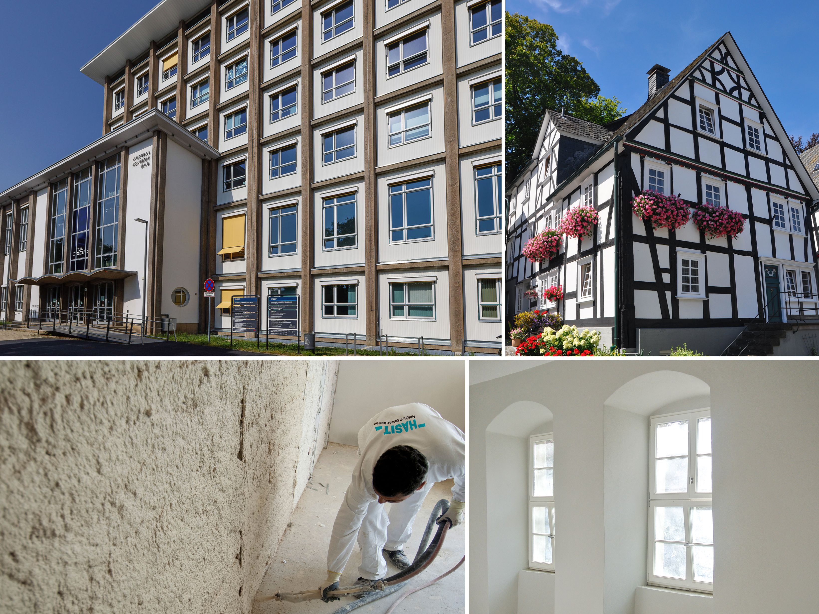 Referenz Projekte mit unseren Dämmputz Innen und Außen 