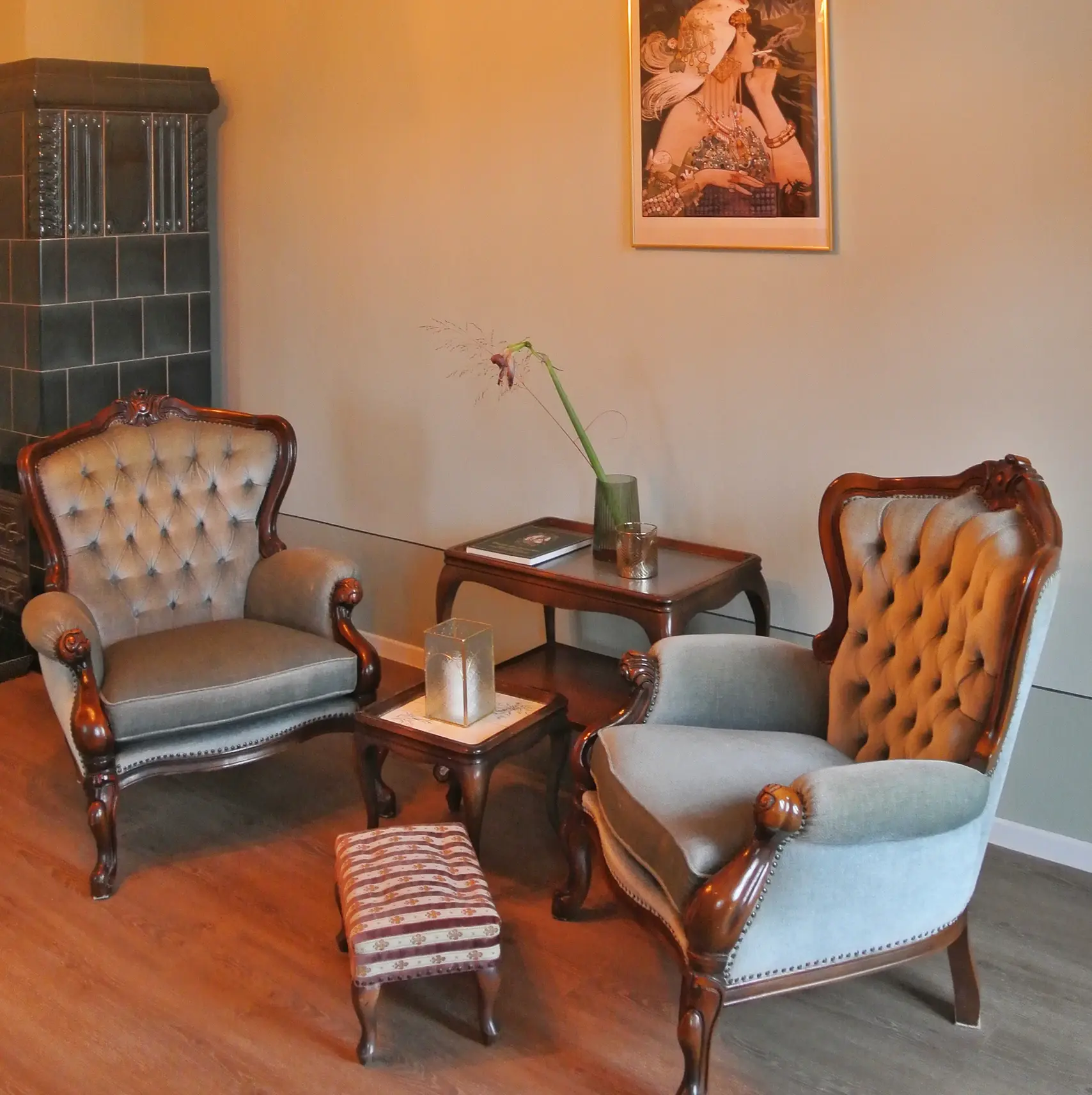 Blick in den Raum einer Villa