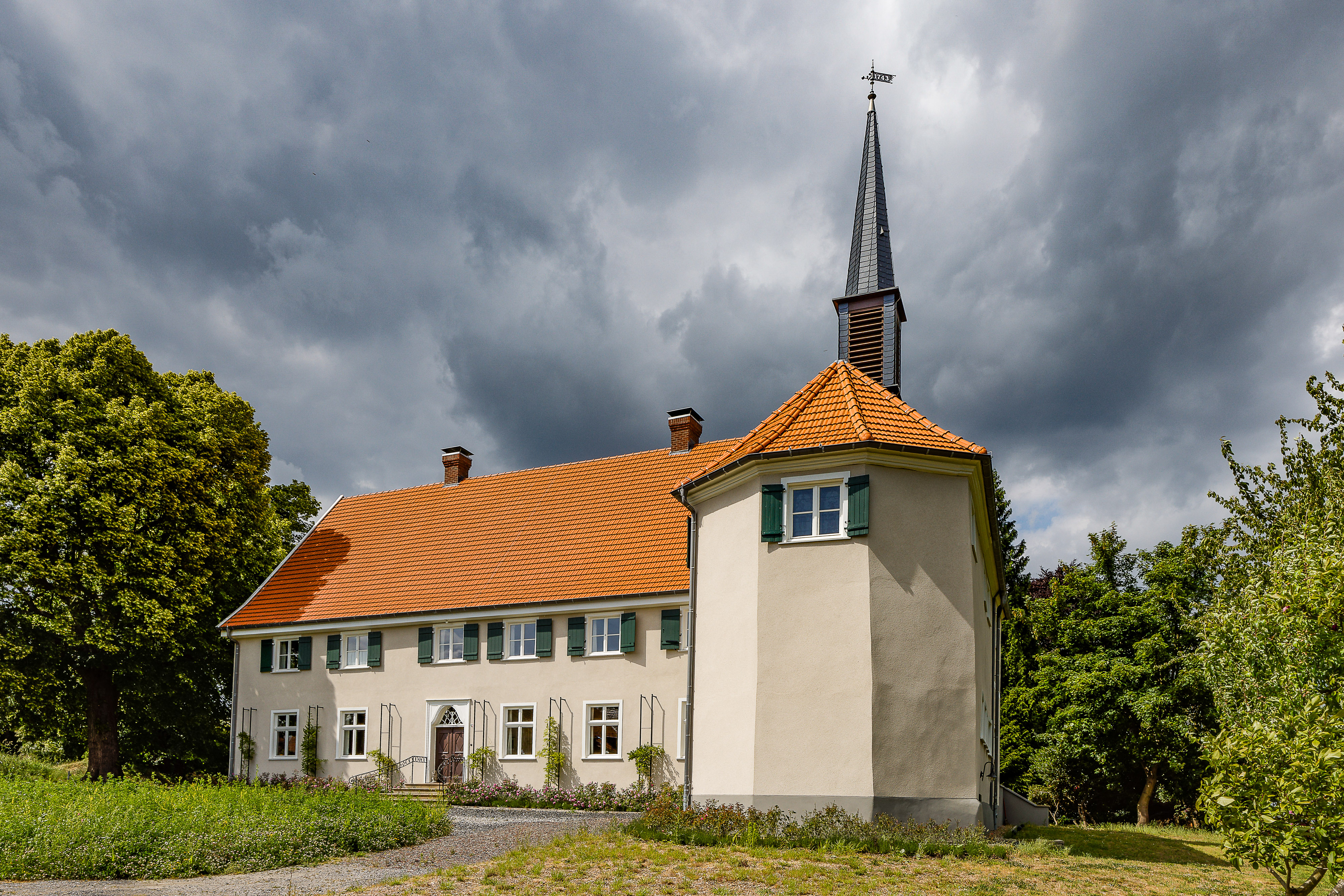 Ritterguts Schafhausen von außen