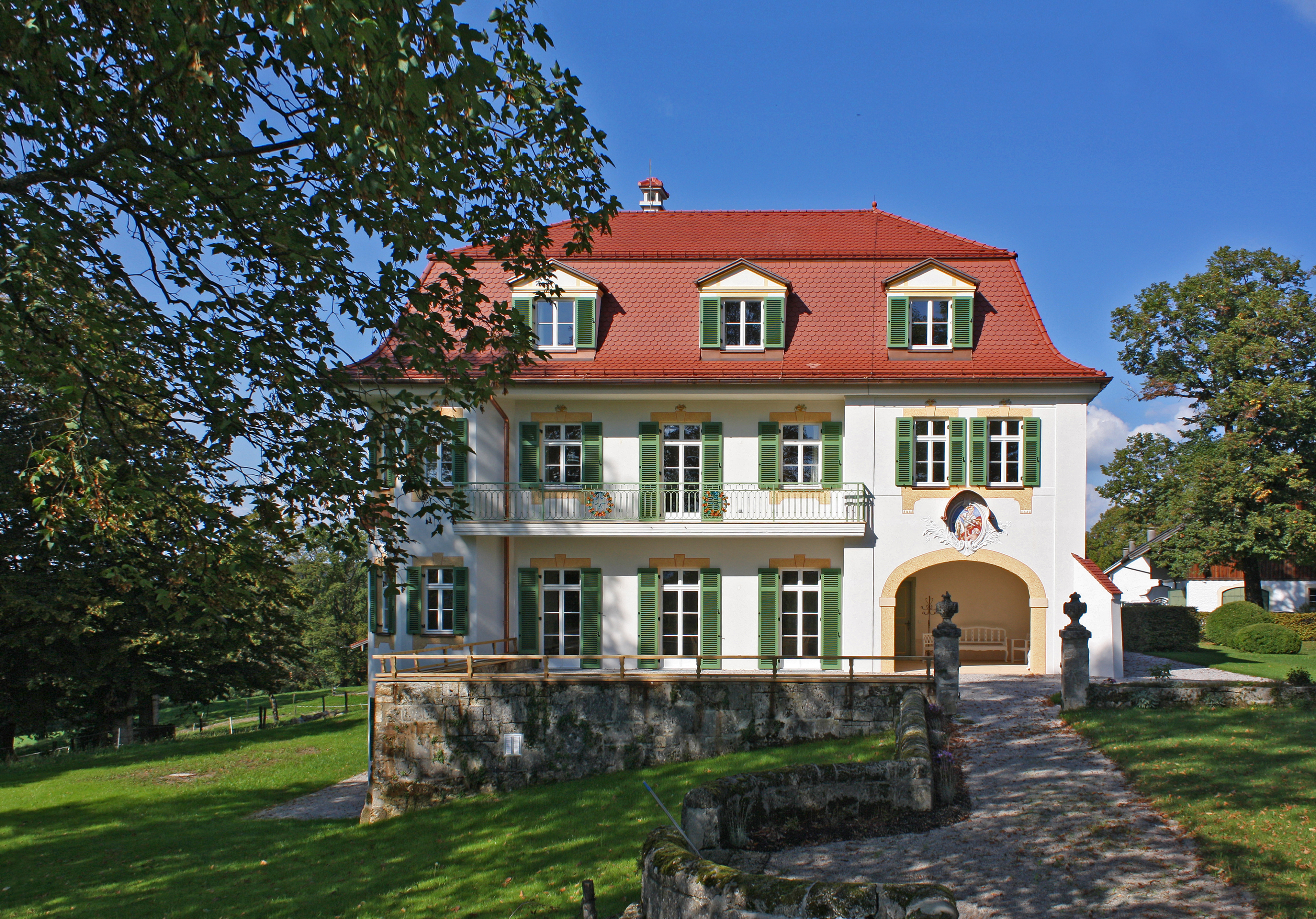 Wiederaufgebaute Gabriel von Seidl-Villa