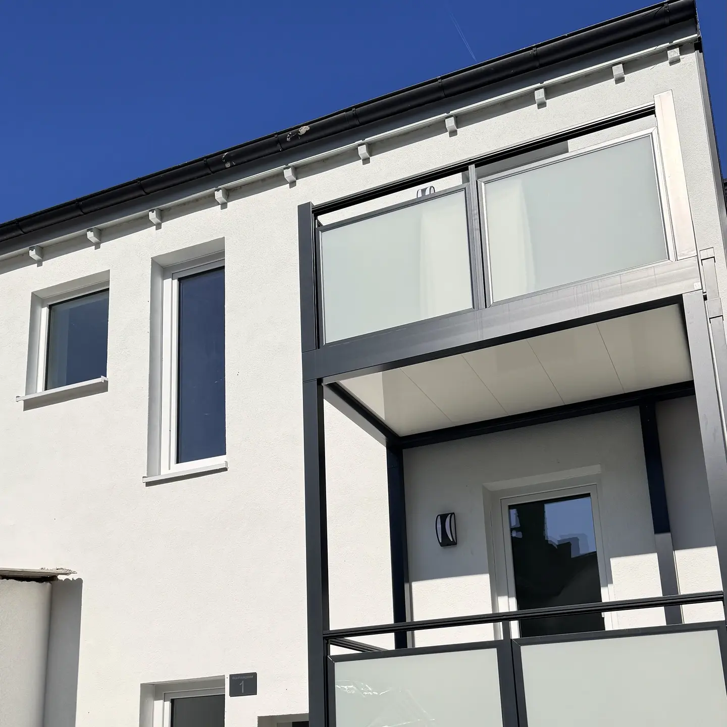 Sanierte Balkone des Projekts in Pegnitz.