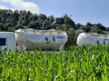 unser HASIT-Lkw inmitten der Natur