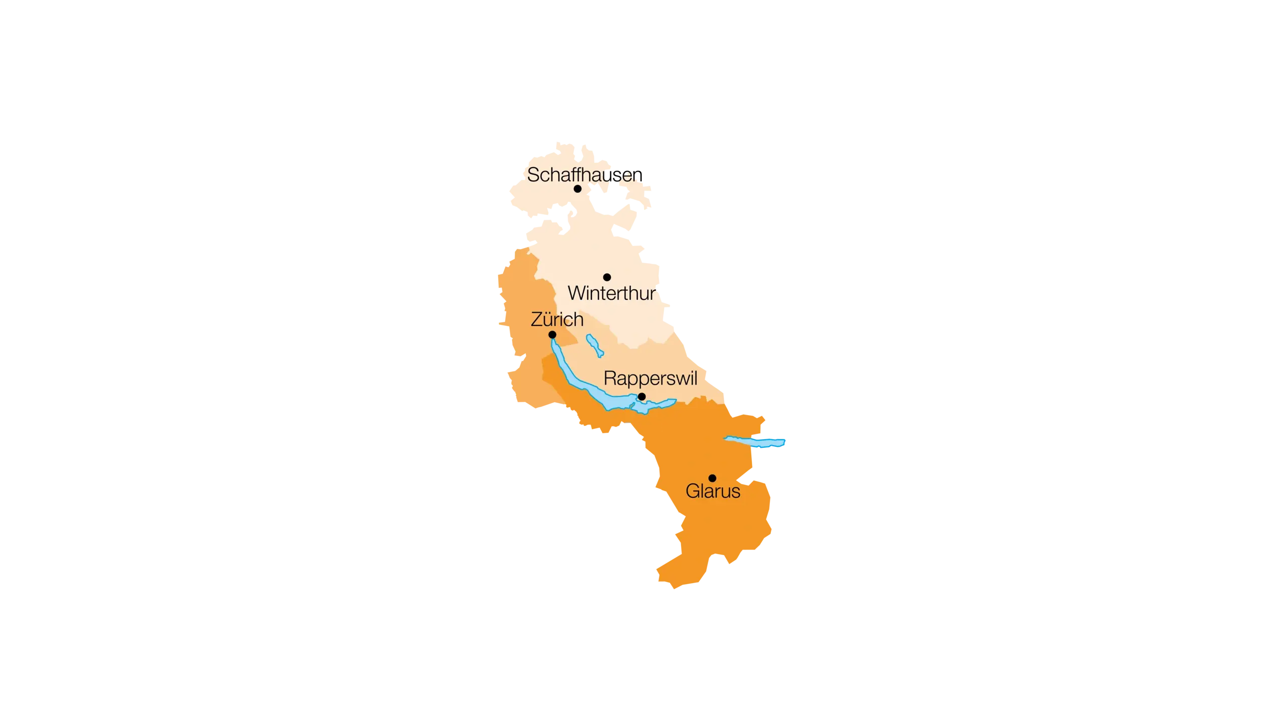 Carte de la région Nord Fixit avec la zone de distribution