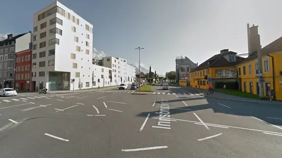 Kanalausbau in Innsbruck an der Grassmayr Kreuzung