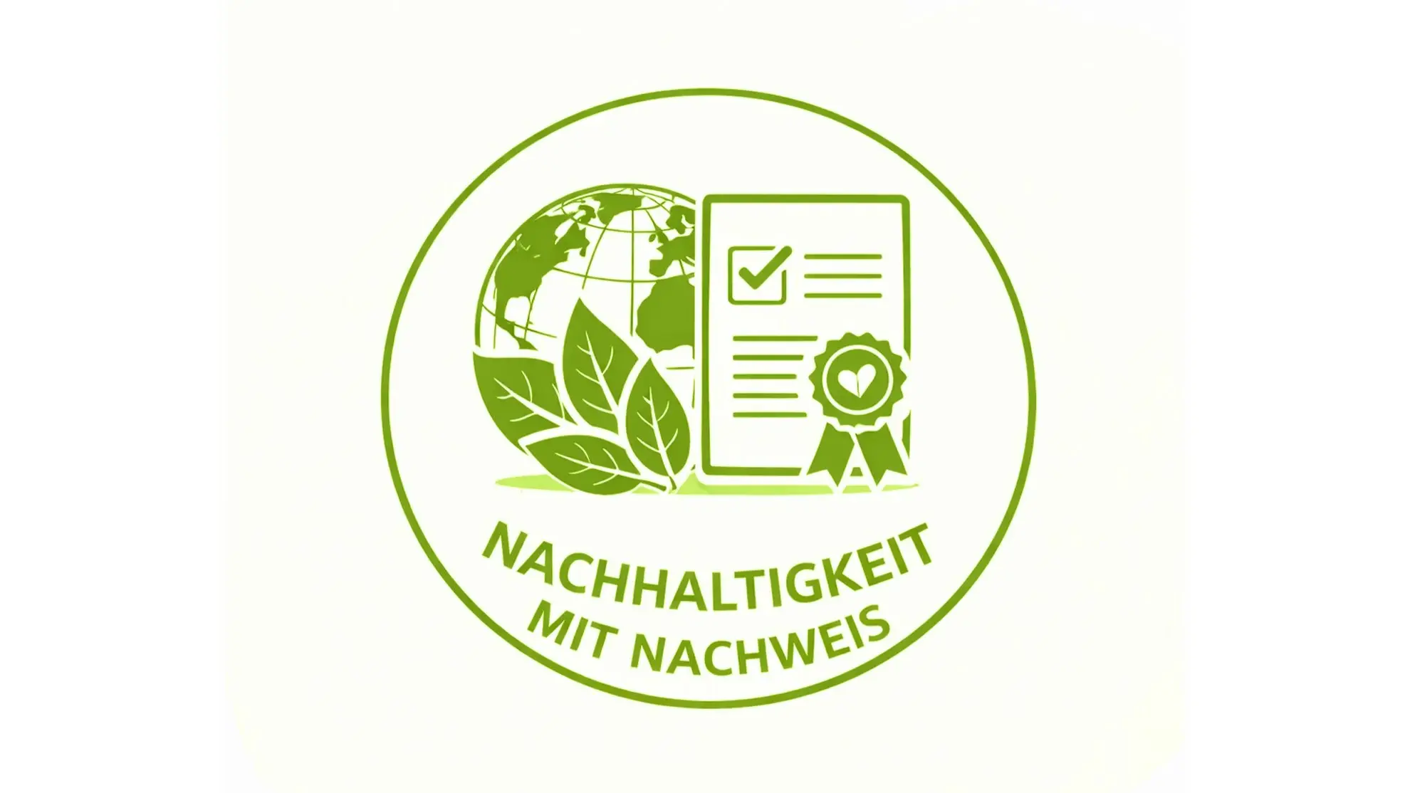 Icon für Fassadendämmung mit geprüfter Nachhaltigkeit und transparentem Nachweis