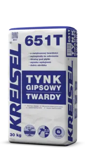 TYNK GIPSOWY TWARDY 651T