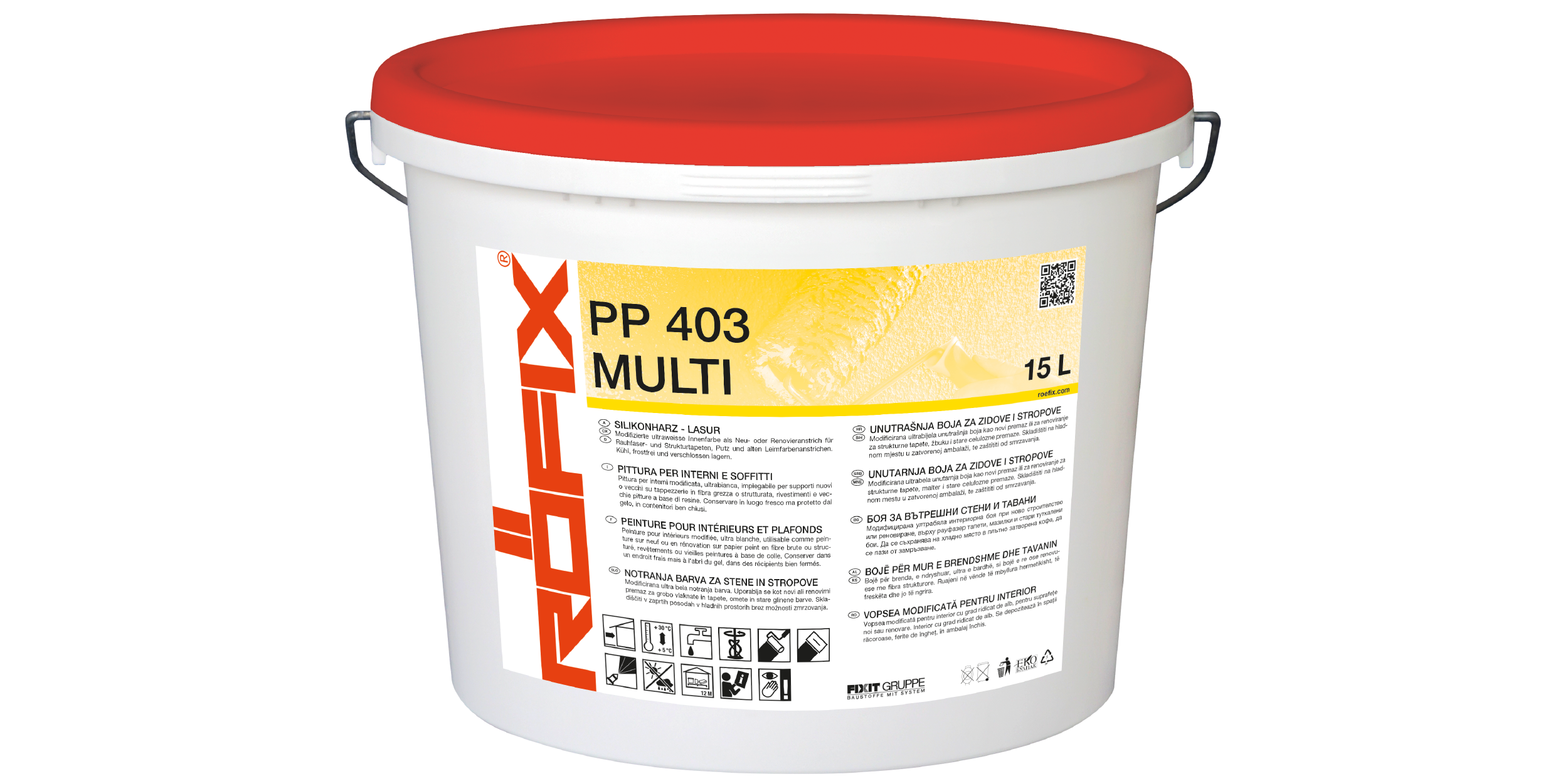 ROFIX PP 403 MULTI Vel. siloss.-15L-TRASP
