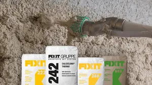 Fixit Produkte vor Dämmputz Applikation