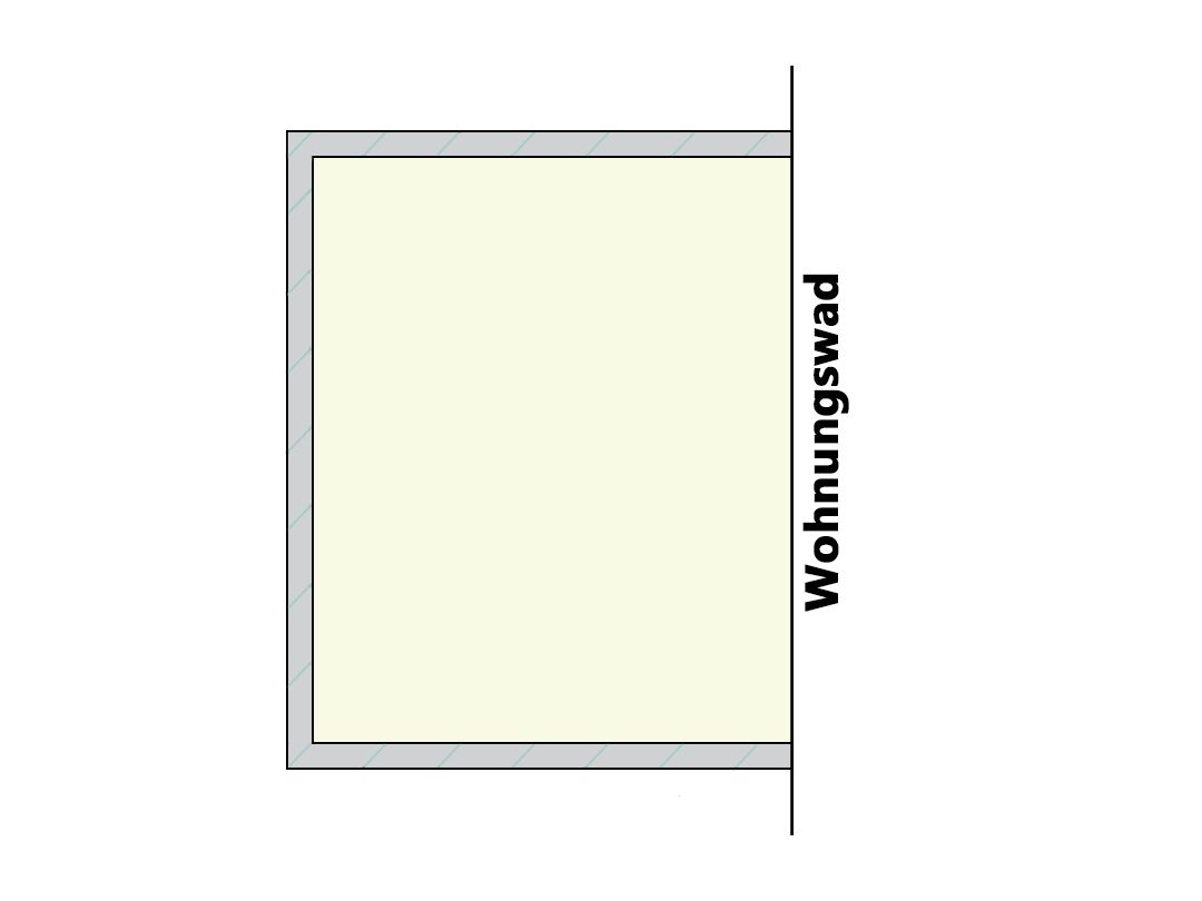 Wohnraum gedämmt mit einer Innendämmplatte.