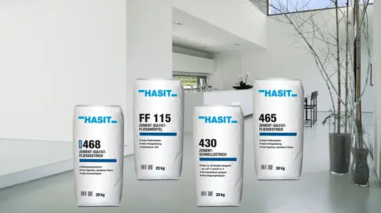 Produktsäcke HASIT 468 Rapid Zement-Sulfat-Fließestrich