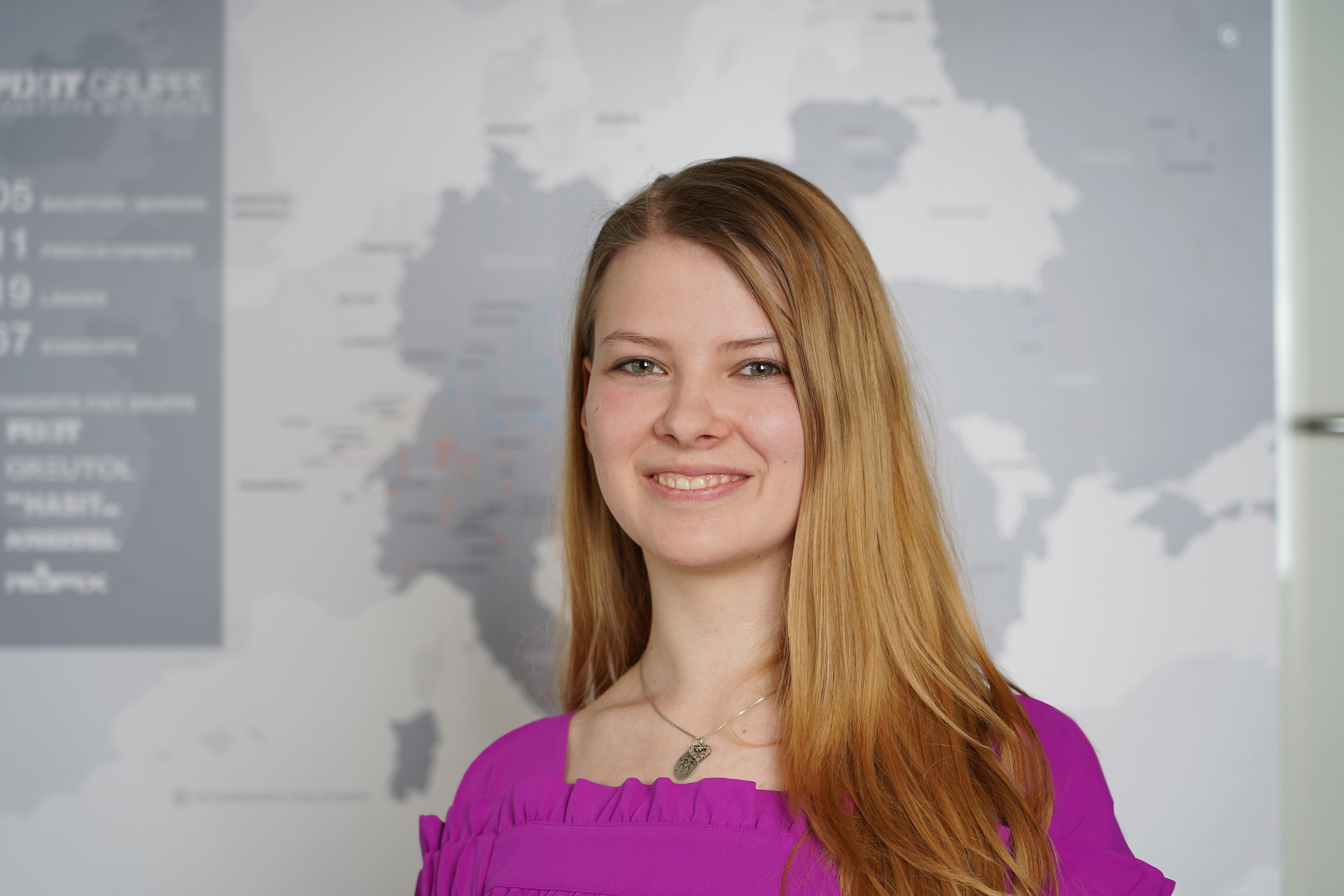 Mitarbeiterin, die bei uns die Ausbildung abgeschlossen hat