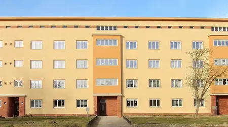 Energy renovation with aerogel insulation plaster system for a multi-family house in Brandenburg an der Havel