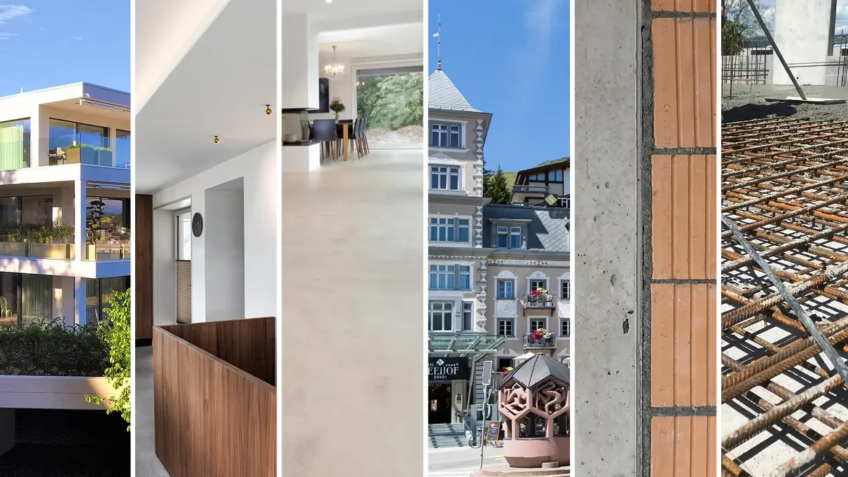Bildcollage aus den unterschiedlichen Produktsparten von Fixit