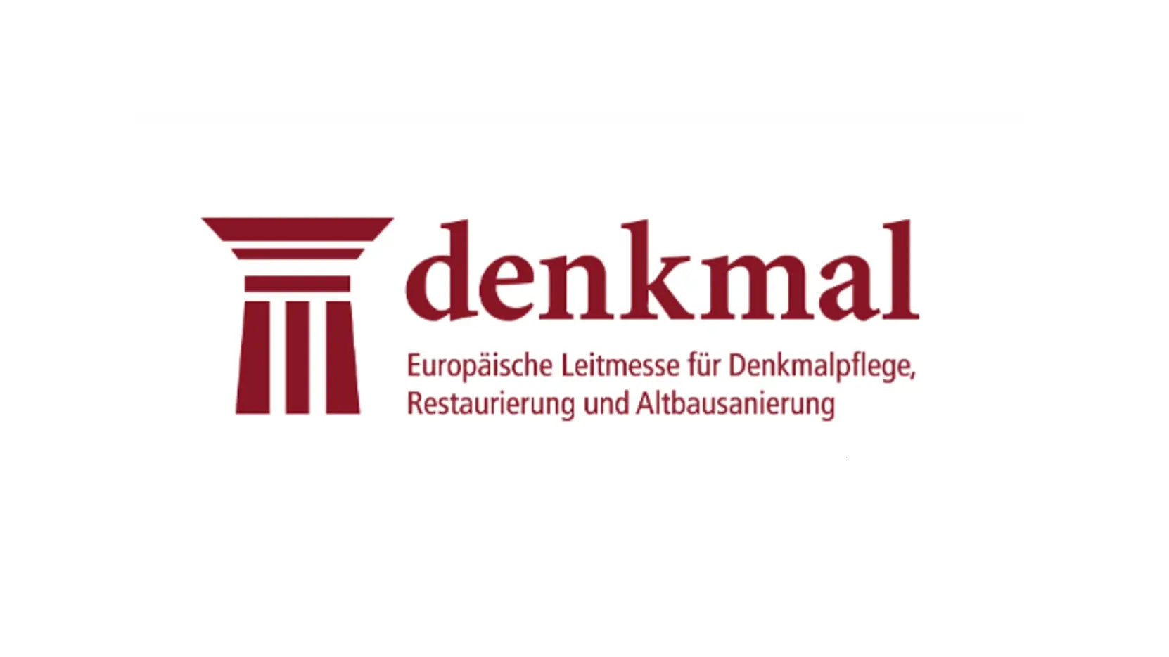 Logo der denkmal Messe Leipzig