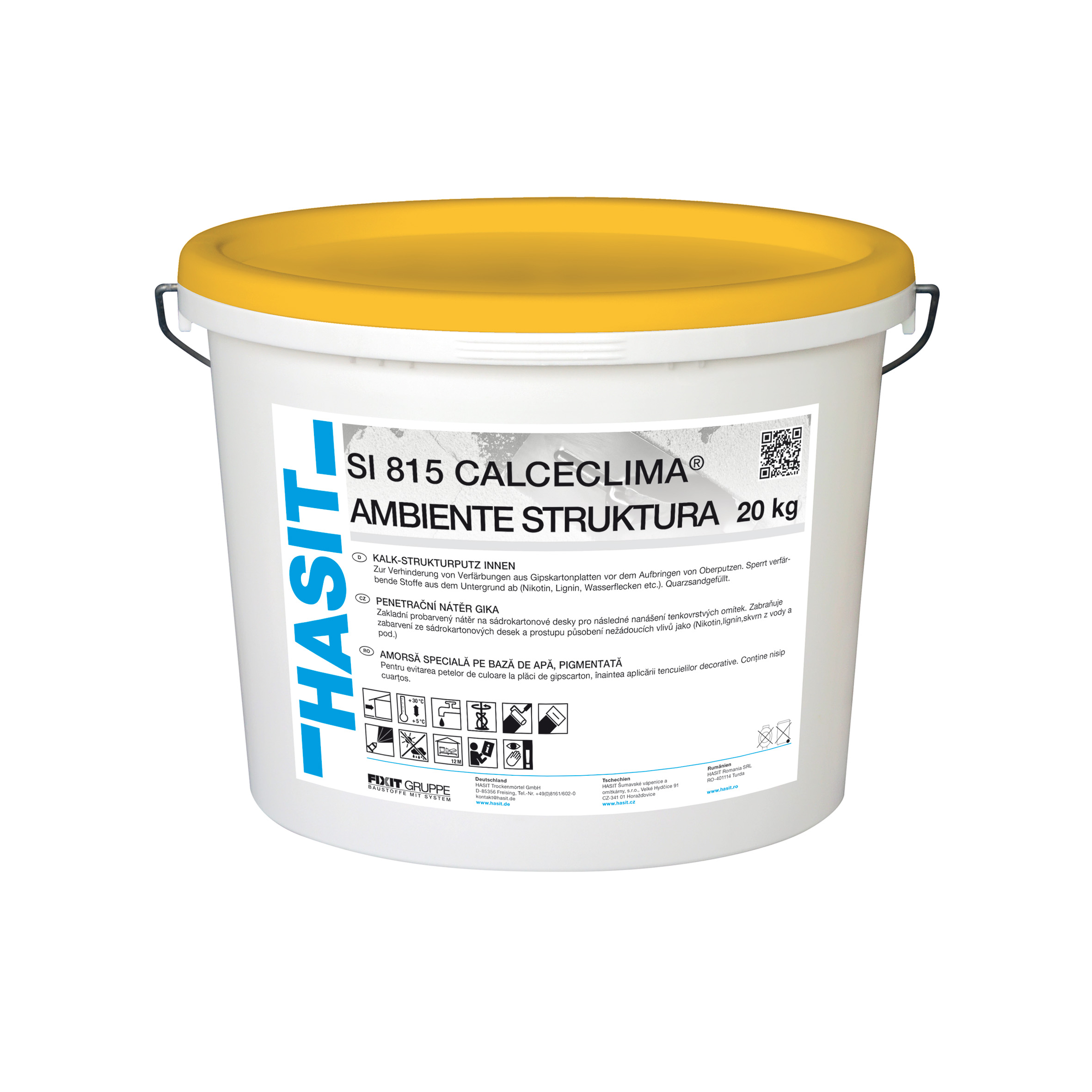 Strukturputz HASIT SI 815 CalceClima Ambiente Struktura