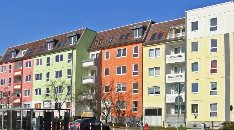 Fassadensanierung mit Silikat-Farben in Nordhausen