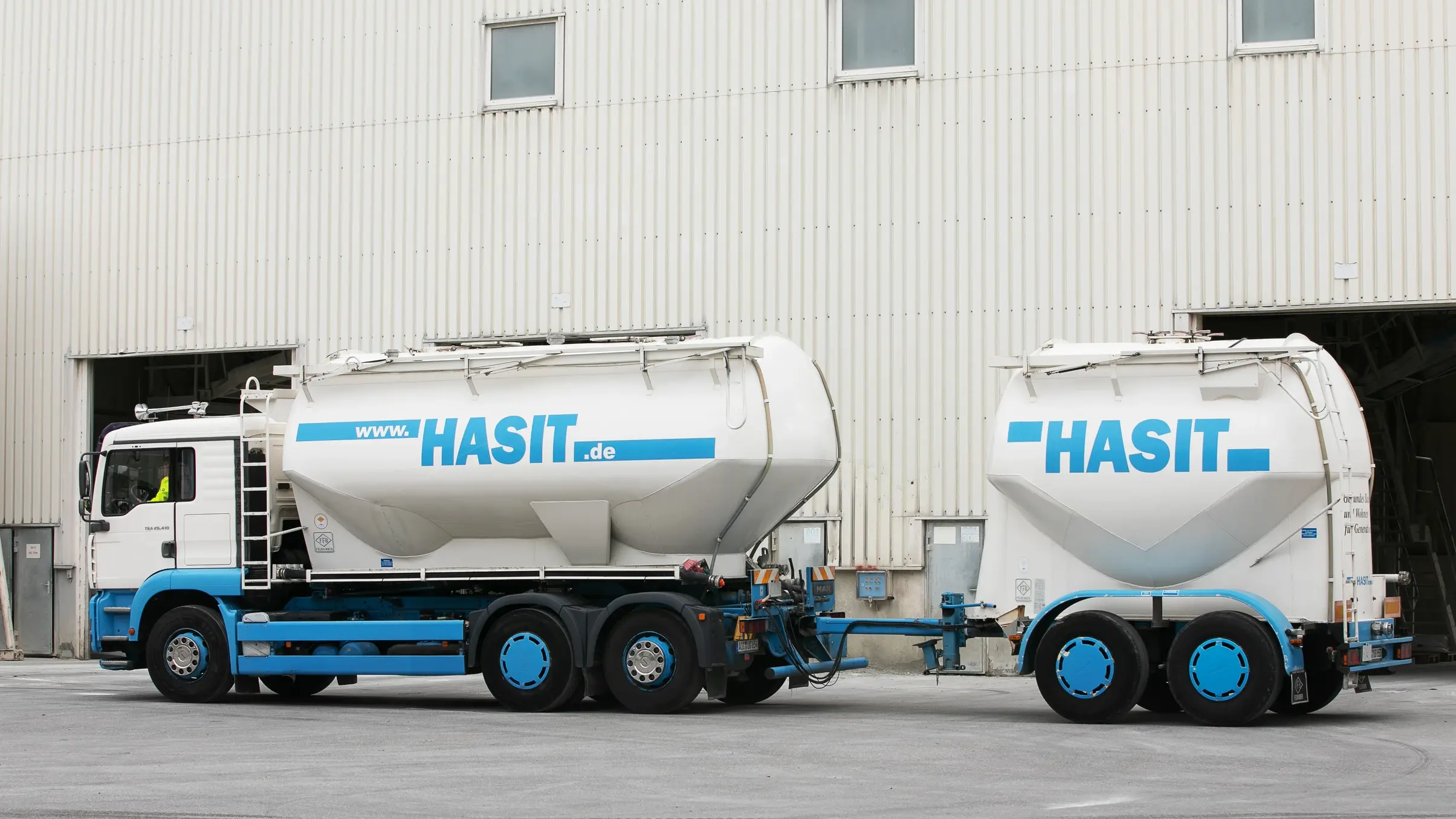 HASIT Logistik-Optimierung dank Transporeon