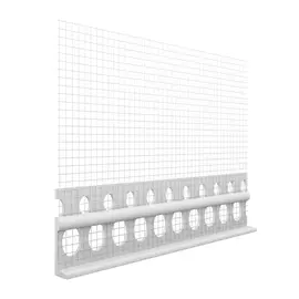 Profil de raccordement de socle PVC