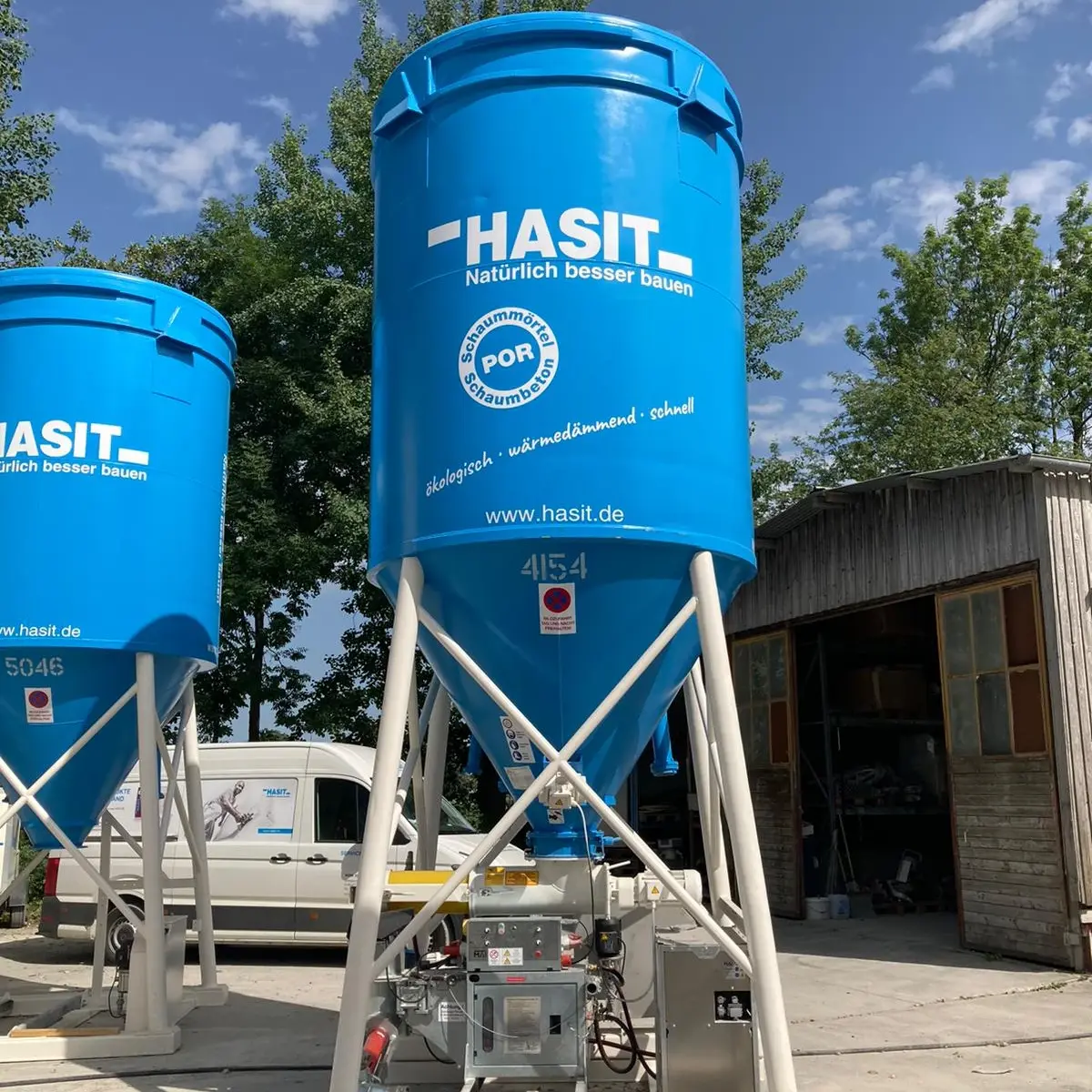 HASIT POR® Schaummörtel Silo