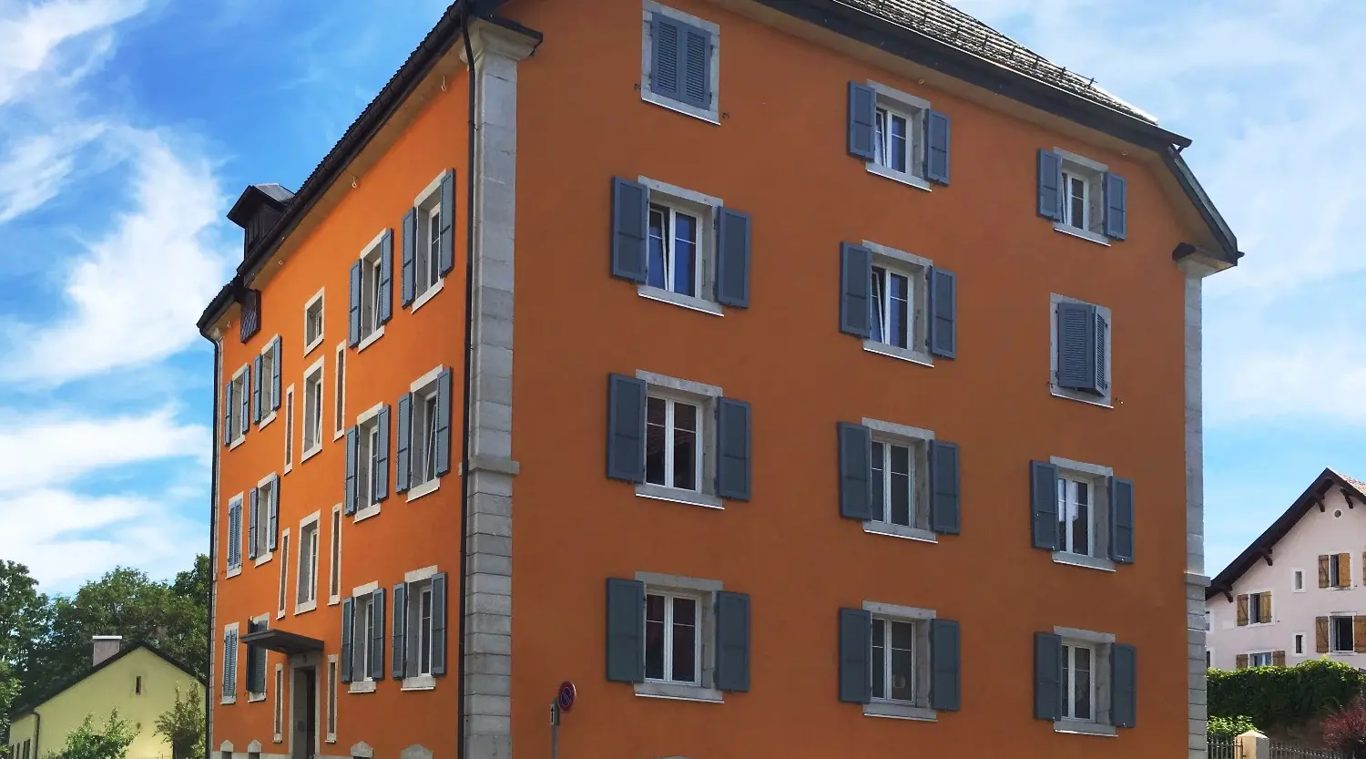 Immeuble collectif rénovation La Chaux-de-Fonds