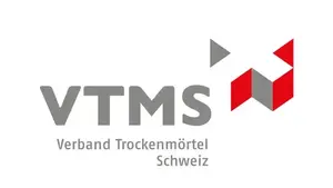 Fixit Adhésion Logo VTMS avec croix suisse blanche, par omission des surfaces gris-rouge