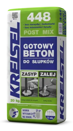 GOTOWY BETON DO SŁUPKÓW 448 POST MIX