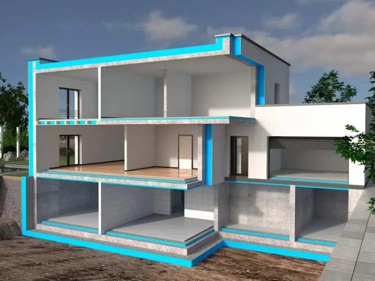 Hausbalken in 3D