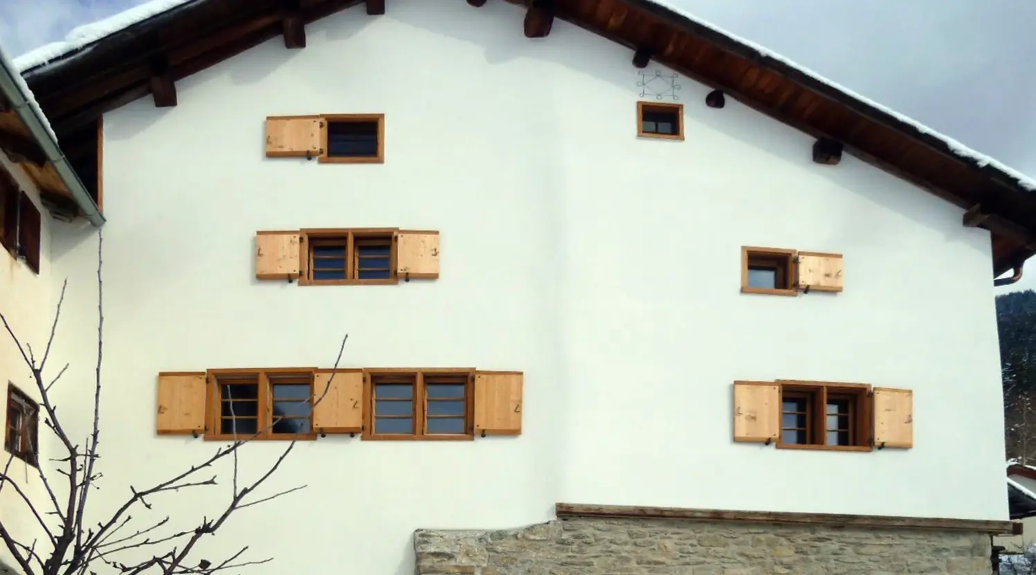 Historisches Gebäude «Barandun» Sanierung Zillis