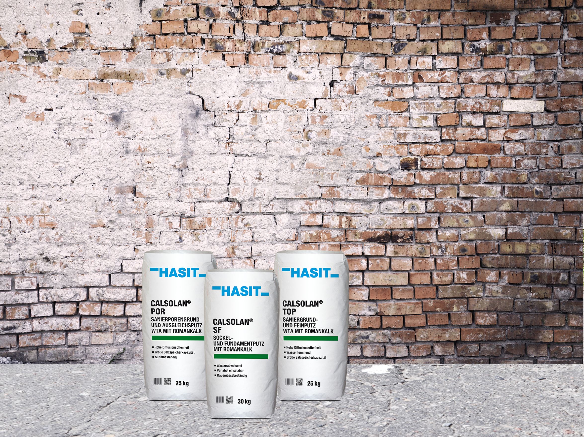 Produktbilder der Calsolan Produkte 