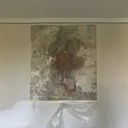 Denkmalgeschützter Kloster - Fresken, Innenwand - saniert mit HASIT FIXIT 222 und Trasskalkputz HASIT 670. 