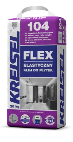 FLEX 104 Elastyczny klej do płytek