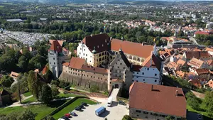 Luftaufnahme Burg Trausnitz, Landshut