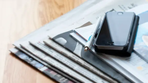 Kataloge und Smartphone