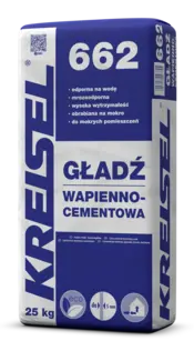 GŁADŹ WAPIENNO-CEMENTOWA 662