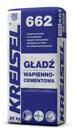GŁADŹ WAPIENNO-CEMENTOWA 662