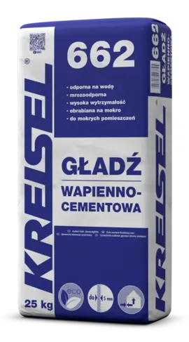 GŁADŹ WAPIENNO-CEMENTOWA 662