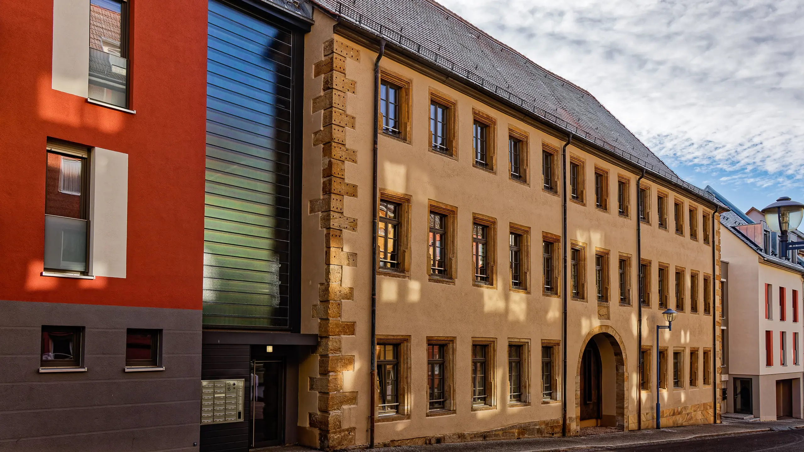 Amtshaus Gotha nach der Sanierung mit Aerogel-Dämmputz HASIT Fixit 222