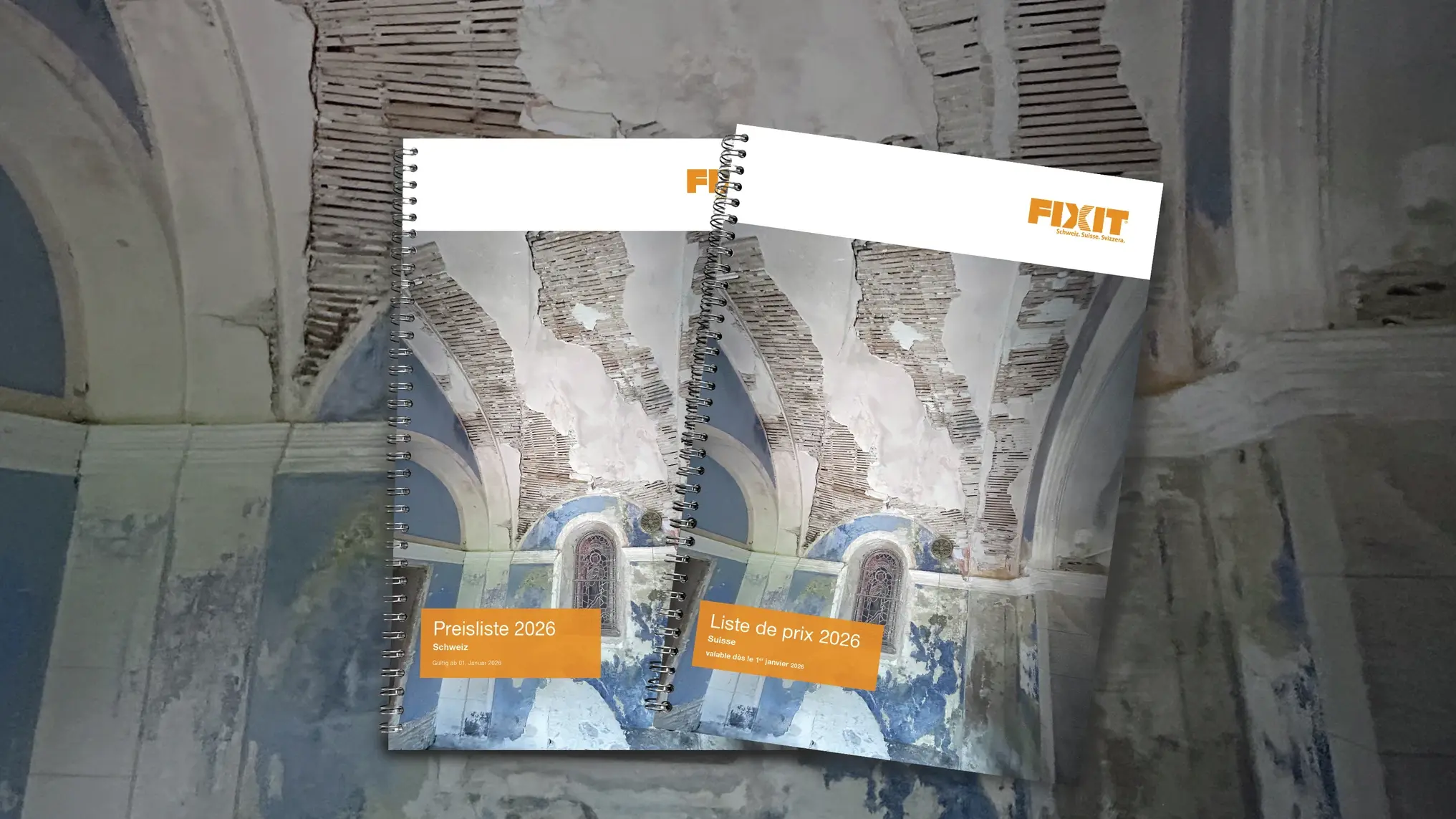 alt="Photomontage Fixit liste de prix 2026 sur un fond généré par l'IA"