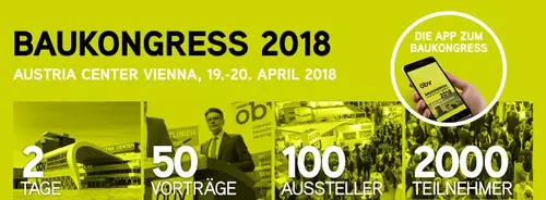 RÖFIX ist Aussteller beim Baukongress 2018