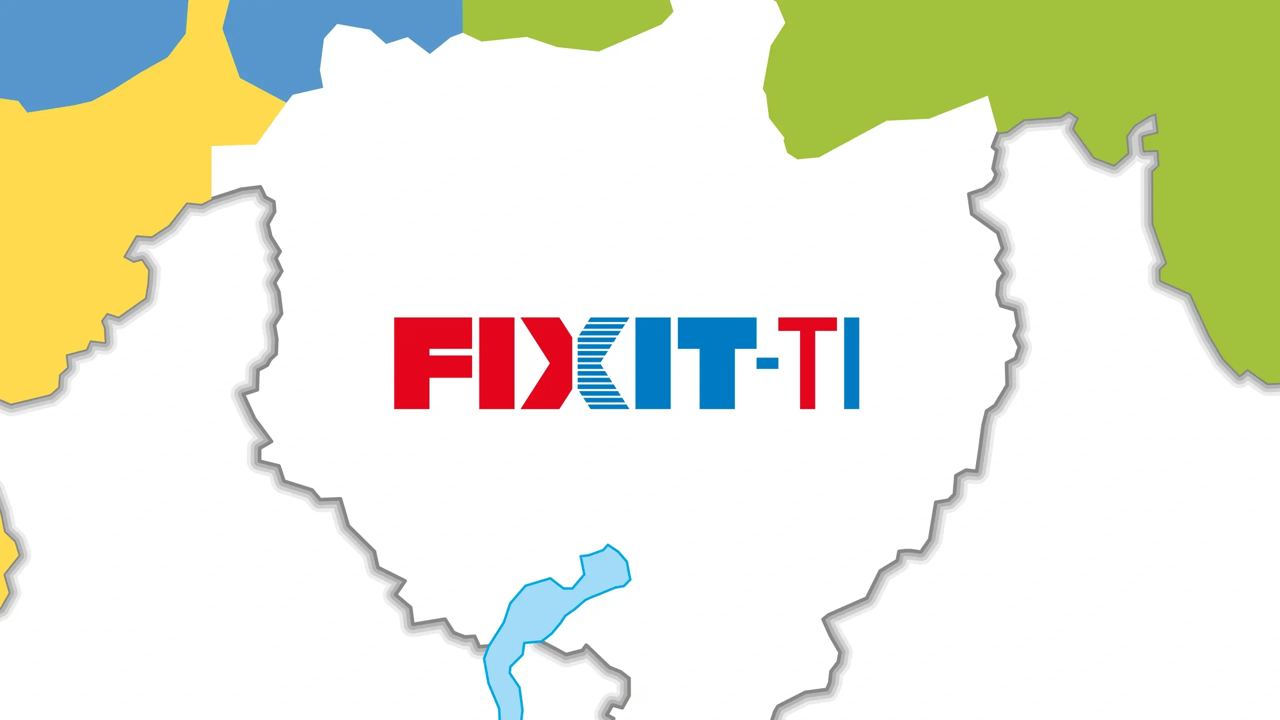 Karte Tessin mit Logo Fixit-Ti SA