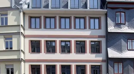 New building in Frankfurt constructed to the highest standard with aerogel insulation plaster