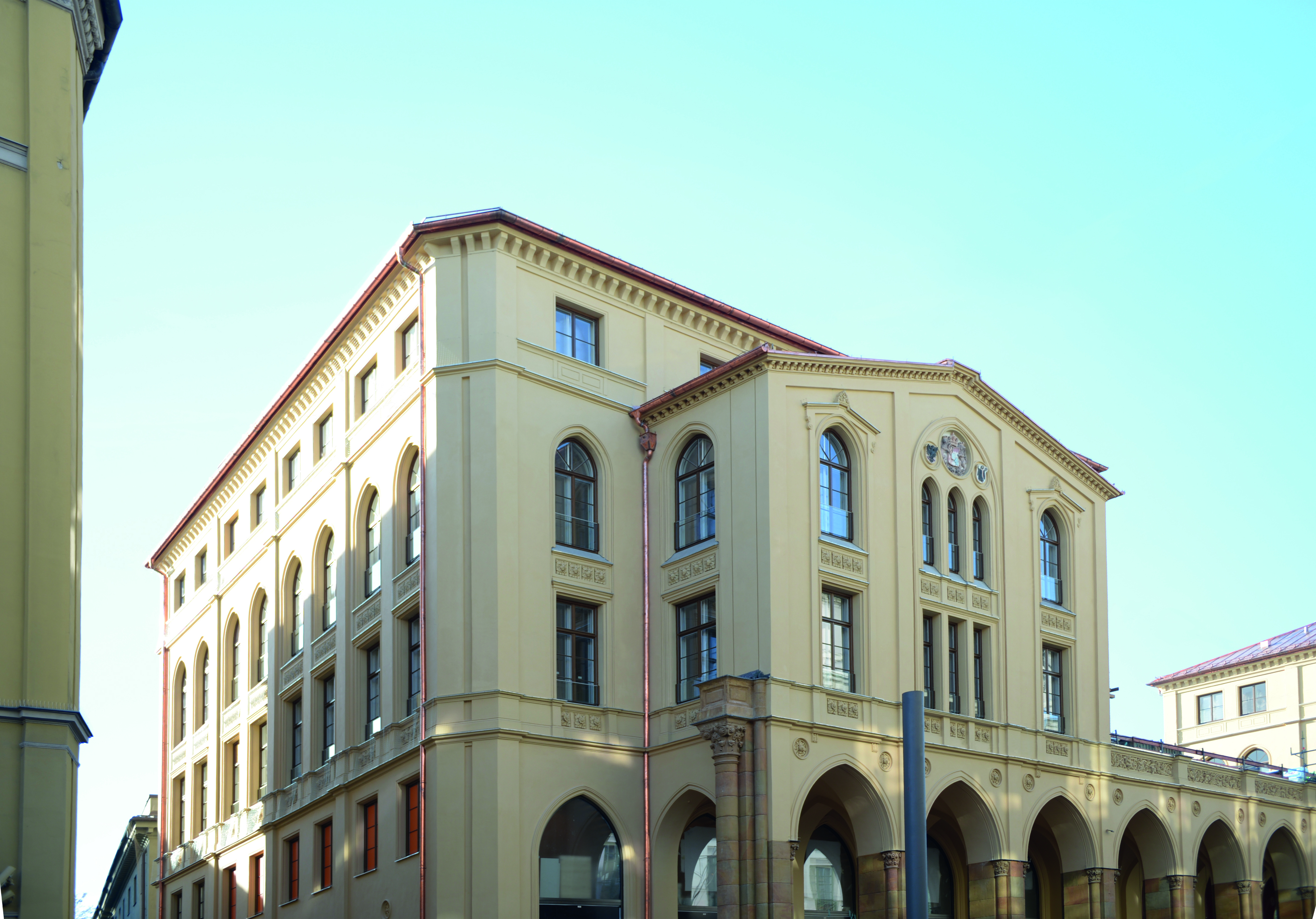 Münzarkaden saniert mit unseren Aerogel Dämmputz 